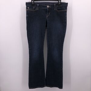 Gap Maternity Bootcut Flare Jeans Sz 26 2 Adjustable Waist Elastic Back Band